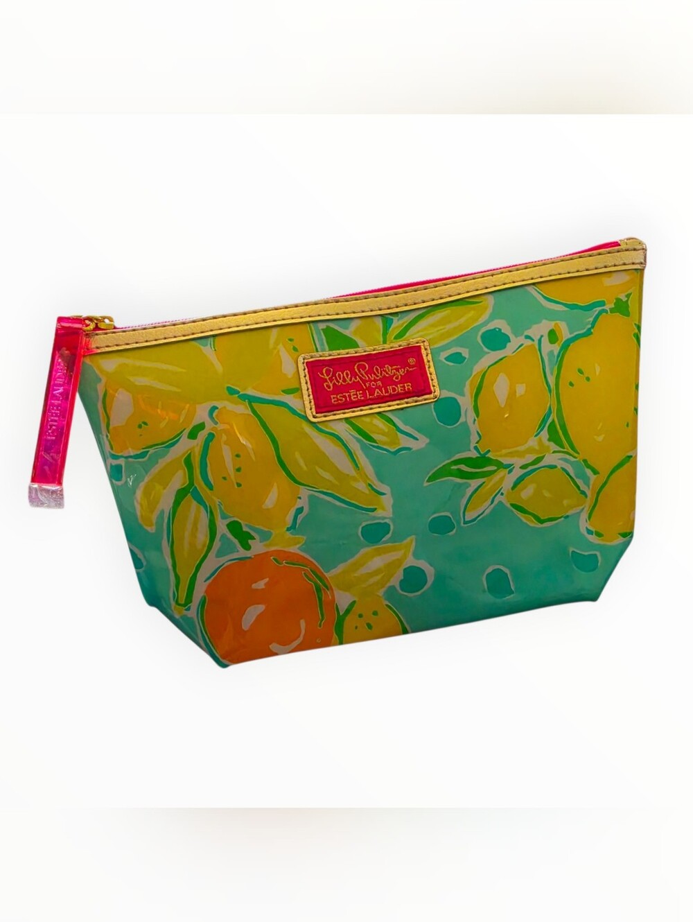 Lilly Pulitzer & Estee Lauder Citrus Cosmetic Bag